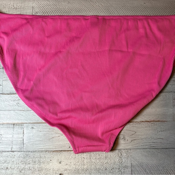 NWT! Old Navy Textured-Rib Cinch-Front Bikini Swim Top 4X - Picture 11 of 15